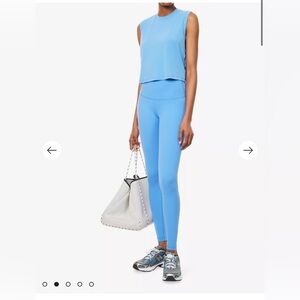 Lululemon Athletica Jersey Training Muscle Tank in Pool size 2